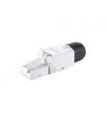 Equip 121162 conector RJ-45 Negro, Blanco