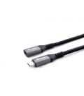 Cable Alargo USB Tipo C Equip 4K Macho-Hembra 0.5M