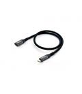 Cable Alargo USB Tipo C Equip 4K Macho-Hembra 1M