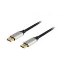 Cable Displayport 8K Premium Conceptronic 2M Macho-Macho Negro