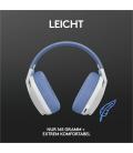 Auriculares con microfono logitech g435 gaming wireless inalambrico blanco