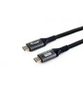 Equip 128382 cable USB USB4 Gen 2x2 2 m USB C Negro