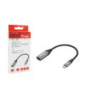 Equip 133492 adaptador de cable de vídeo 0,15 m USB Tipo C HDMI Negro, Gris