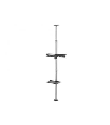 Equip 650621 soporte para TV 177,8 cm (70") Negro, Acero inoxidable