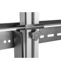 Equip 650621 soporte para TV 177,8 cm (70") Negro, Acero inoxidable