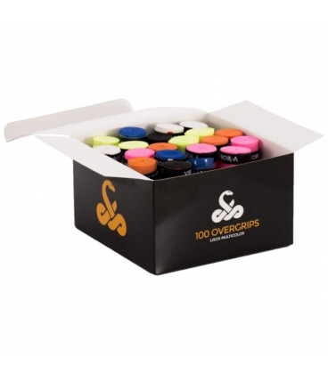 Caja de 100 overgrips vibor-a/ colores surtidos