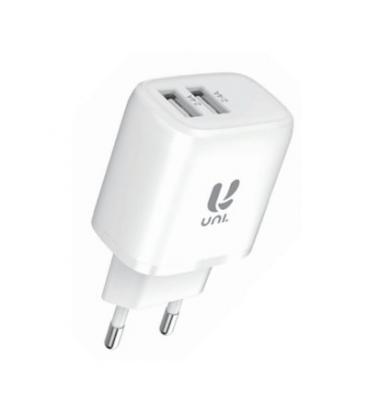 CARGADOR UNI DUAL 2USB A 2.4A