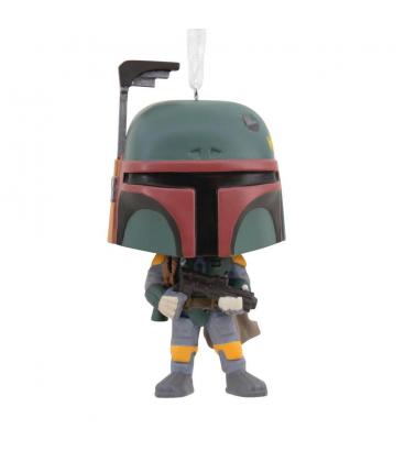 Adorno de navidad funko star wars boba fett figura de resina