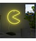 Lámpara de pared paladone pac - man luz led neon