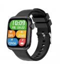 Forever smartwatch igo watch 3 jw-500 notificaciones/ frecuencia cardiaca/ negro