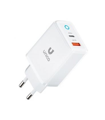 CARGADOR UNICO DUAL TIPO C Y USB A 65W