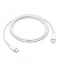 Cable usb tipo c apple 1m - macho - macho - blanco