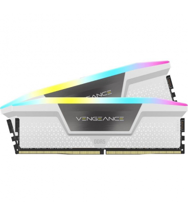 Memoria ram corsair vengeance rgb 2 x 16gb/ ddr5/ 6000mhz/ 1.35v/ cl36/ dimm