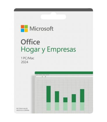 Microsoft office hogar y empresas 2024/ 1 usuario/ licencia perpetua