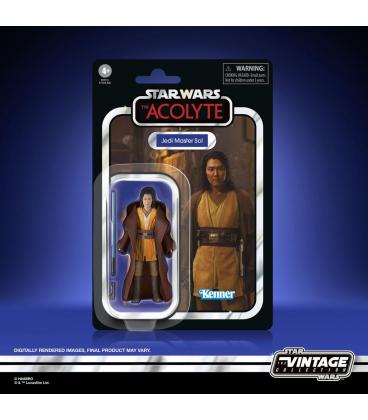 Figura hasbro star wars the vintage collection the acolyte jedi master sol