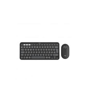 Teclado + Mouse Logitech Pebble 2 Combo Inalámbrico Negro