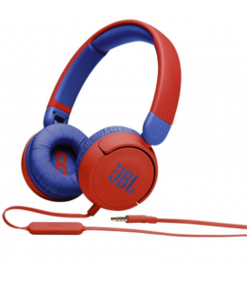 Auriculares infantiles jbl jr310/ con micrófono/ jack 3.5/ rojos y azules