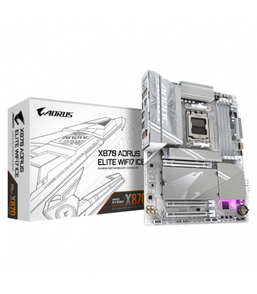 PLACA BASE GIGABYTE X870 A ELITE WF7 ICE G10