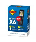 Fritz! fon x6 teléfono inalamb.dect negro