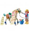 Playmobil ellie con caballo