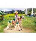 Playmobil ellie con caballo