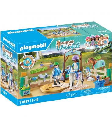 Playmobil escuela moderna de equitación