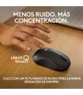 Logitech M240 Silent Ratón Bluetooth Grafito