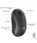 Logitech M240 Silent Ratón Bluetooth Grafito