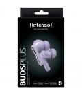 Intenso | buds plus auriculares tws anc+enc | lila