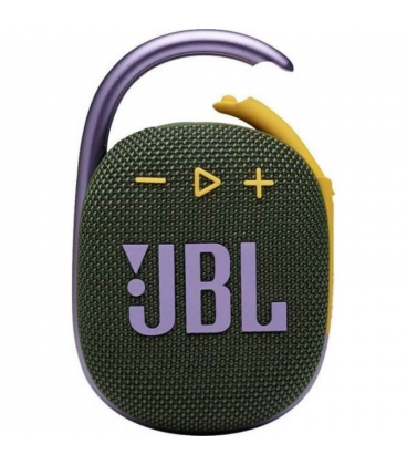 Altavoz con bluetooth jbl clip 4/ 5w/ 1.0/ verde