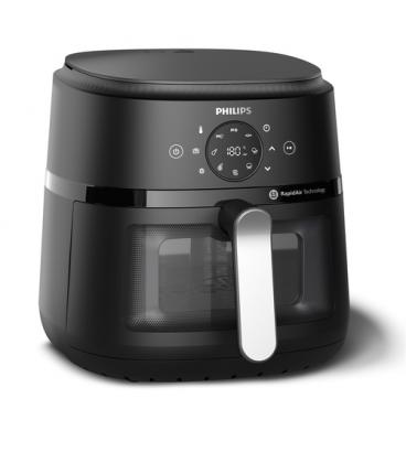 Freidora por Aire / Sin Aceite Philips Airfryer Serie 2000/ 1700W/ Capacidad 6.2L