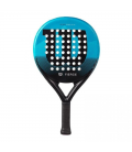 Pala de pádel wilson fierce elite 2/ azul y negro