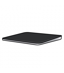 Apple magic trackpad 2/ usb tipo-c/ negro