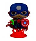 Funko pop marvel infinity warps soldado supremo glow in the dark brillo en la oscuridad exclusivo 36820