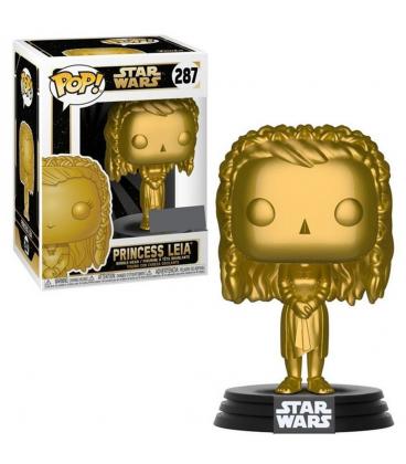 Funko pop star wars princesa leia dorada edicion especial exclusivo 43017