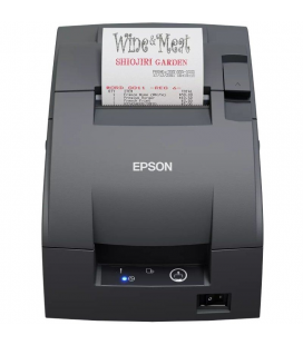 Impresora de tickets epson tm-u220iib/ ancho papel 76mm/ usb/ negra