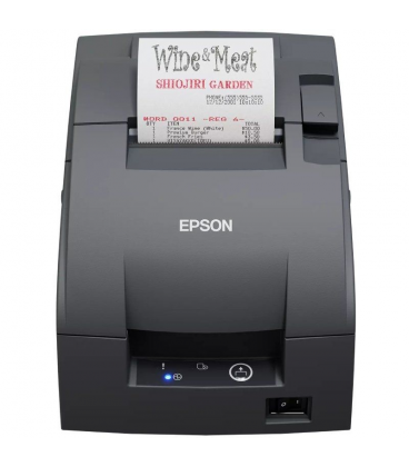 Impresora de tickets epson tm-u220iib/ ancho papel 76mm/ usb/ negra