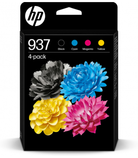 PACK HP TINTA 4 COLORES 937 CMYK