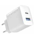 CARGADOR ANKER WALL CHARGER (20W 1A1C WHITE)