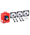 VENTILADOR CAJA XPG VENTO 120MM NEGRO RGB X3