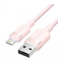 Cable usb lightning vention lanph/ usb macho - lightning macho/ 480mbps/ 2m/ rosa