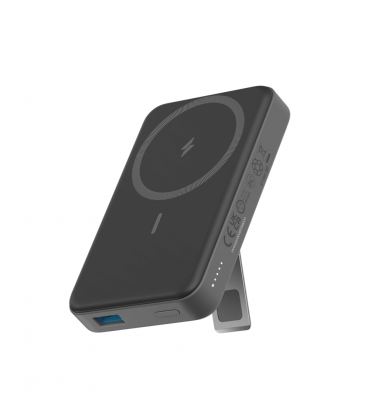 POWERBANK ANKER 633 MAGNETIC WIRELESS POWER BANK 10000MAH 15W WITH 27W USB BLACK