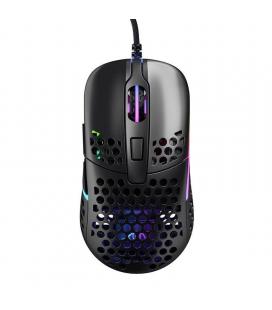 Cherry xtrfy ratón rgb 400-16.000 dpi usb black