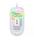 Cherry xtrfy ratón rgb 400-16.000 dpi usb white