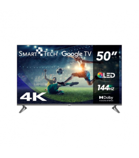 TELEVISIÓN QLED SMART TECH 144HZ UHD 50 50QG04G GOOGLE TV