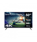 TELEVISIÓN QLED SMART TECH 144HZ UHD 50 50QG04G GOOGLE TV