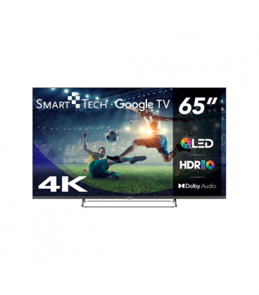 TELEVISIÓN QLED SMART TECH UHD 65 65QG02V GOOGLE TV