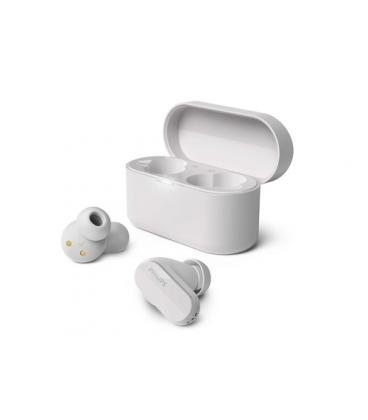 Philips TAT3508WT/00 auricular y casco Auriculares True Wireless Stereo (TWS) Dentro de oído Llamadas/Música Bluetooth Blanco