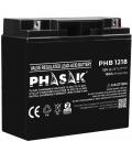 Batería phasak phb 1218 compatible con sai/ups phasak según especificaciones