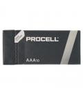 Pack de 10 pilas aaa l03 duracell procell id2400ipx10/ 1.5v/ alcalinas